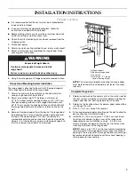 Preview for 7 page of KitchenAid KVWC906JSS0 Installation Instructions And Use & Care Manual