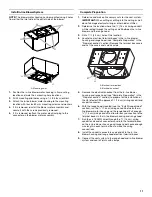 Preview for 11 page of KitchenAid KVWC906JSS0 Installation Instructions And Use & Care Manual