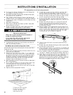 Preview for 22 page of KitchenAid KVWC906KSS Installation Instructions  Use And Care Manual