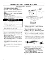 Preview for 38 page of KitchenAid KVWC906KSS Installation Instructions  Use And Care Manual