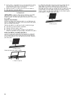 Preview for 46 page of KitchenAid KVWC906KSS Installation Instructions  Use And Care Manual