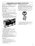 Preview for 49 page of KitchenAid KVWC956KSS0 Installation Instructions And Use And Care Manual