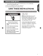 Preview for 5 page of KitchenAid KWB110 Instructions Manual