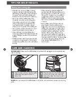 Preview for 12 page of KitchenAid KWB110 Instructions Manual