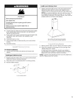 Preview for 9 page of KitchenAid KWCS100WSS Installation Instructions And Use & Care Manual