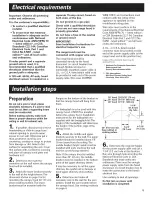 Preview for 5 page of KitchenAid KWCU205HBT1 Installation Instructions And Use And Care Manual