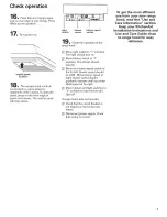 Preview for 7 page of KitchenAid KWCU205HBT1 Installation Instructions And Use And Care Manual