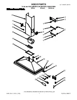 KitchenAid KWCU265HBT0 Parts Manual preview