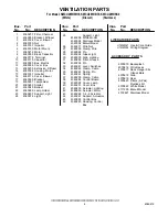 Preview for 4 page of KitchenAid KWCU285HBT0 Parts List