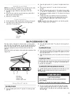 Preview for 11 page of KitchenAid KWCU300WSS0 Installation & Use Manual