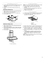 Preview for 9 page of KitchenAid KWCU460WS00 Installation & Use Manual