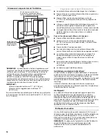 Preview for 18 page of KitchenAid KWCU460WS00 Installation & Use Manual