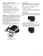 Preview for 25 page of KitchenAid KWCU460WS00 Installation & Use Manual