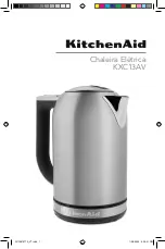 KitchenAid KXC13AV Manual preview