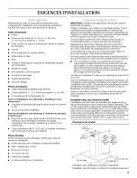 Предварительный просмотр 17 страницы KitchenAid KXI2536YSS0 Installation Instructions And Use & Care Manual