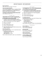 Preview for 15 page of KitchenAid KXI4336YSS Installation Instructions And Use & Care Manual