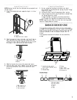 Preview for 9 page of KitchenAid KXI4342YSS Installation Instructions And Use & Care Manual