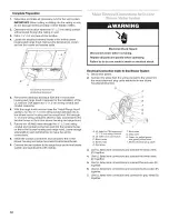 Preview for 12 page of KitchenAid KXI9736YSS0 Installation Instructions And Use & Care Manual