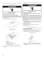 Preview for 14 page of KitchenAid KXI9736YSS0 Installation Instructions And Use & Care Manual