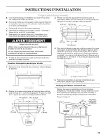 Preview for 23 page of KitchenAid KXU2830YSS0 Installation Instructions And Use & Care Manual