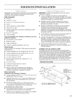 Preview for 21 page of KitchenAid KXU4230YSS0 Installation Instructions And Use & Care Manual