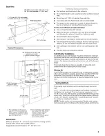 Preview for 5 page of KitchenAid KXU8030YSS0 Installation Instructions And Use & Care Manual