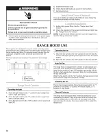 Preview for 10 page of KitchenAid KXU8030YSS0 Installation Instructions And Use & Care Manual