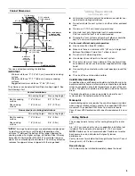 Preview for 5 page of KitchenAid KXW2330YSS Installation Instructions And Use & Care Manual