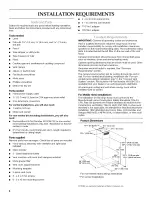 Preview for 4 page of KitchenAid KXW2530YSS0 Installation Instructions And Use & Care Manual