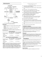 Preview for 5 page of KitchenAid KXW2530YSS0 Installation Instructions And Use & Care Manual