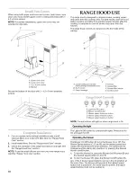 Preview for 10 page of KitchenAid KXW2530YSS0 Installation Instructions And Use & Care Manual