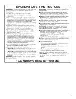 Preview for 3 page of KitchenAid KXW4436YSS Installation Instructions And Use & Care Manual