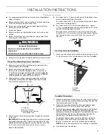 Preview for 7 page of KitchenAid KXW4436YSS Installation Instructions And Use & Care Manual