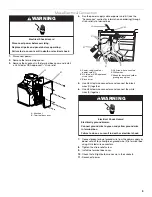 Preview for 9 page of KitchenAid KXW4436YSS Installation Instructions And Use & Care Manual