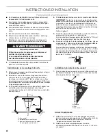 Preview for 22 page of KitchenAid KXW4436YSS Installation Instructions And Use & Care Manual