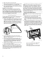 Preview for 8 page of KitchenAid KXW8736YSS Installation Instructions And Use & Care Manual