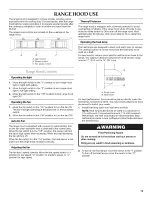 Предварительный просмотр 15 страницы KitchenAid KXW9736YSS0 Installation Instructions And Use & Care Manual