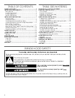 Preview for 2 page of KitchenAid KXW9748YSS Installation Instructions And Use & Care Manual