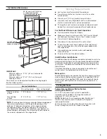 Preview for 5 page of KitchenAid KXW9748YSS Installation Instructions And Use & Care Manual