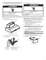 Preview for 13 page of KitchenAid KXW9748YSS Installation Instructions And Use & Care Manual