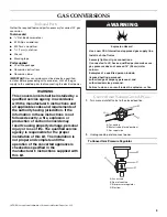 Preview for 3 page of KitchenAid LP Instructions Manual