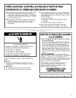 Предварительный просмотр 10 страницы KitchenAid MICROWAVE HOOD COMBINATION User Instructions