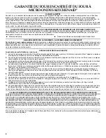 Предварительный просмотр 15 страницы KitchenAid MICROWAVE HOOD COMBINATION User Instructions