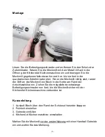 Preview for 6 page of KitchenAid Mockmill Instructions Manual