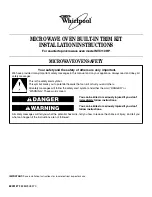 Preview for 1 page of KitchenAid MT4110RP Installation Instructions