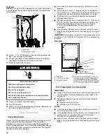 Предварительный просмотр 12 страницы KitchenAid OUTDOOR ICE MAKER Use & Care Manual