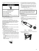 Предварительный просмотр 15 страницы KitchenAid OUTDOOR ICE MAKER Use & Care Manual