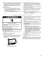 Preview for 45 page of KitchenAid OUTDOOR ICE MAKER Use & Care Manual