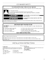 Preview for 3 page of KitchenAid P6GEG2KL Use & Care Manual