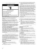 Preview for 6 page of KitchenAid P6GEG2KL Use & Care Manual